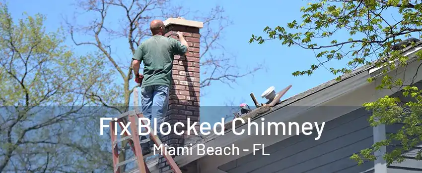 Fix Blocked Chimney Miami Beach - FL