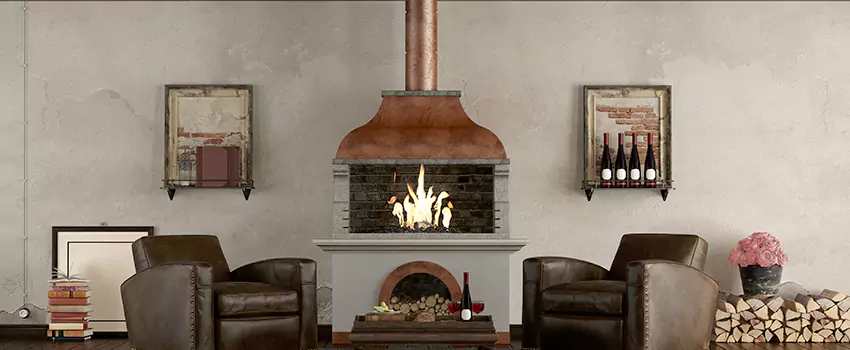 Thelin Hearth Products Providence Pellet Insert Fireplace Installation in Miami Beach